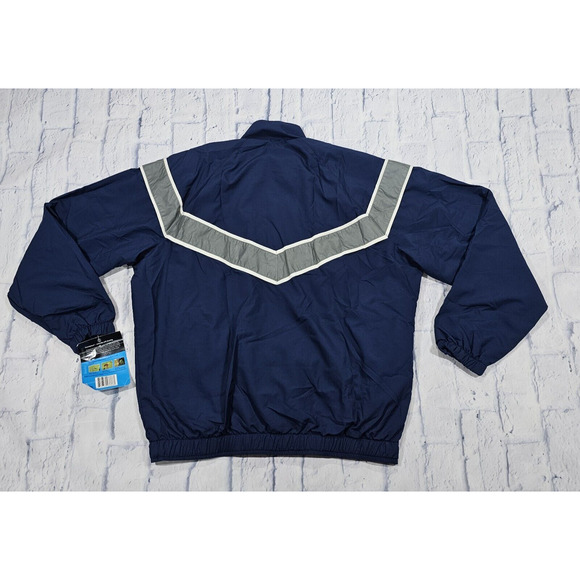 US Air Force ADULT SZ XS SHORT Jacket Blue Mesh Lined Zip Windbreaker Duro 2013 - Picture 9 of 14